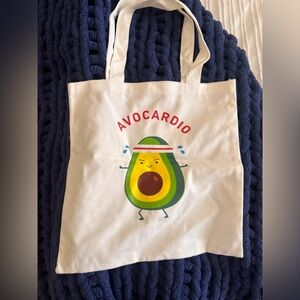 Avocado Graphic Tote Bag